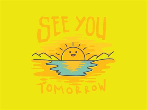 When the ominous messages seem to forebode a tragic ending, is there anything ying do that could impact his own future? See You Tomorrow by Tidar Maulana Wirahadi on Dribbble