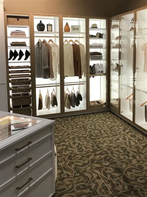 Give your closet a custom look with this adjustable closet system from dotted line. Custom Closet Designs and Ideas for Luxury Homes in Long ...