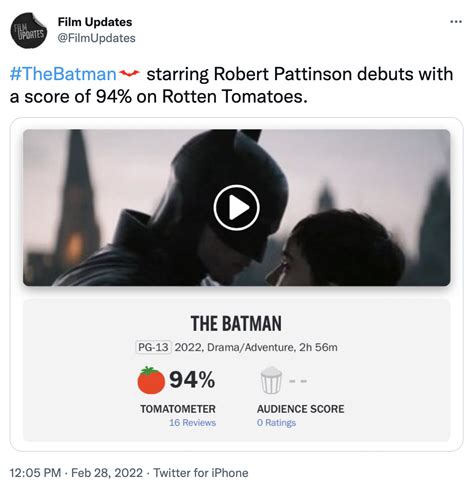 2022 Movie Review Rotten Tomatoes