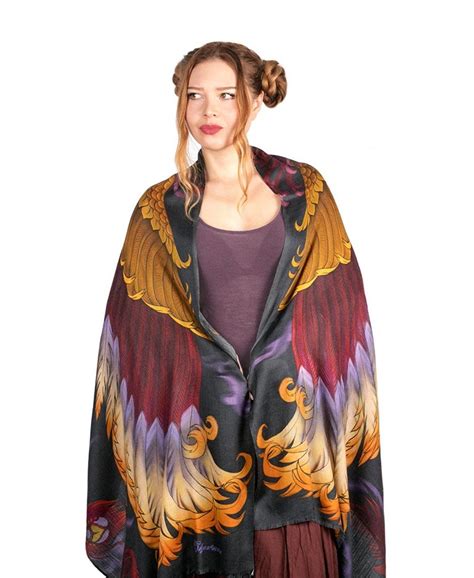 The clothing and accessories shop at the colony retail and dining complex is stocked with simple, chic p. Phoenix Fantasy Hand Painted Scarf Bird Wing Evening Shawl ...