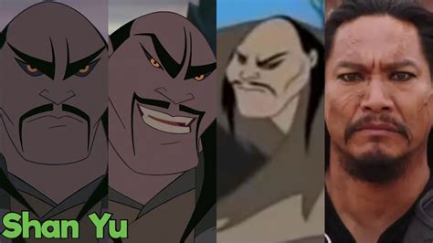 Shan Yu Mulan Evolution In Movies And Tv 1998 2020 Youtube