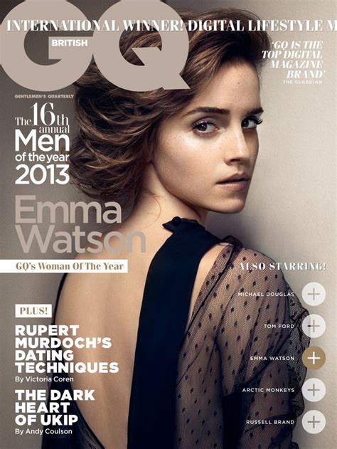 Best Cover Magazine Emma Watson Is Woman Of The Year In British Gq