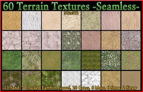 Second Life Marketplace 60 Terrain Textures Seamless Sand Textures