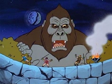 Thundarr The Barbarian Thundarr The Barbarian Season 1 9 Valley Of The Man Apes Gorilla