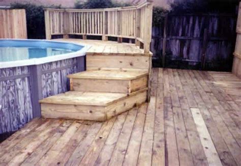 Below are some recommendations and tips for the construction of your deck around a pool. Build an inexpensive above-ground swimming pool | DIY ...