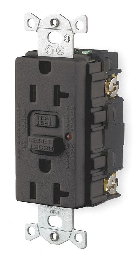 A gfci receptacle can extend its protection to regular receptacles connected to the output side of the gfci. HUBBELL WIRING DEVICE-KELLEMS GFCI Receptacle, 20A, 125VAC ...