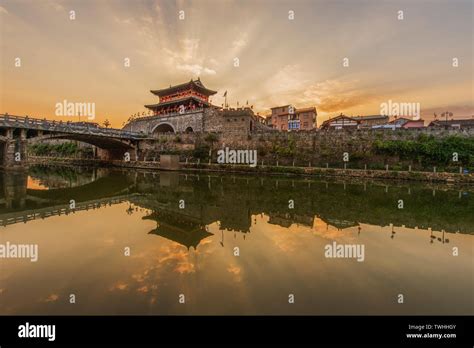 The Ancient City Of Changting Stock Photo Alamy