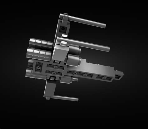 Free Stl File Lego Star Wars Mini X Wing ⭐・3d Printing Model To