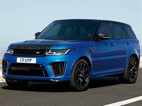 Fiche Technique Land Rover Range Rover Sport Ii Svr 2017