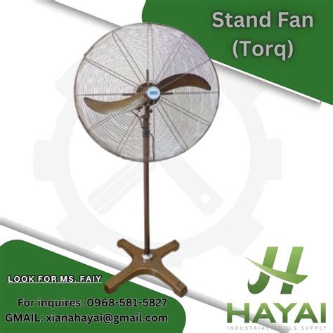 Stand Fan Torq Commercial And Industrial Construction Tools