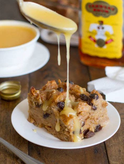 Bread Pudding With Hot Butter Rum Sauce Recipe Pudding Recipes Dessert Bread Bread Recipes