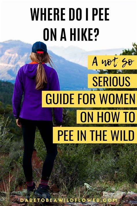 5 Things Women Should Master When Peeing On A Hike Hiking Trip Go Hiking Camping And Hiking