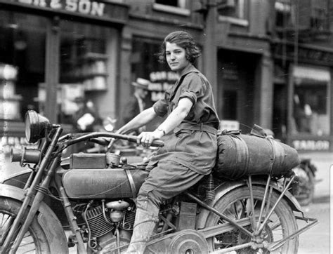 Marisa On Twitter Rt Tjeerd001 1924 Miss Ester Stevens From Newark Nj On Her Harley