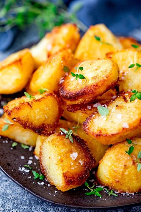 The Best Crispy Roast Potatoes Nickys Kitchen Sanctuary