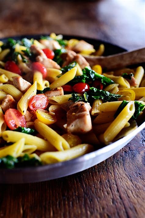 A healthy and easy dinner the whole family will love! Chicken Kale Pasta | Recipe | Kale pasta, Pasta, Food recipes