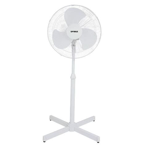 Optimus F 1663 16 Oscillating Stand Fan 3 Speeds Whisper Quiet