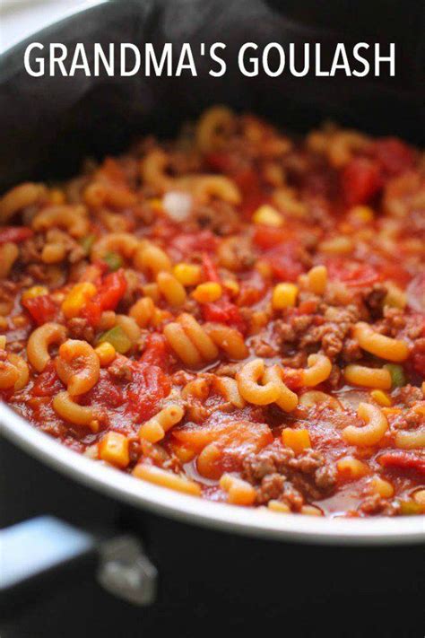 While the beef mixture cooks, boil the macaroni al dente, drain. Pin on Ground Beef Recipes