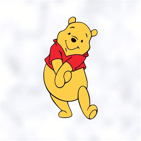 Winnie the Pooh SVG Grouped svg Layered SVG Cricut Cutting | Etsy