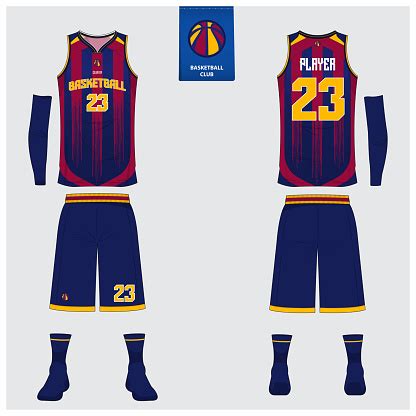 Download Basketball Uniform Or Sport Jersey Shorts Socks Template ...