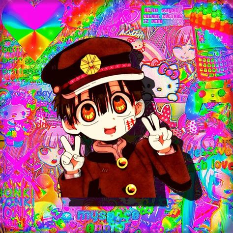 Glitchcorekidcorescenecore Hanako Kun Pfp Anime Glitchcore Anime