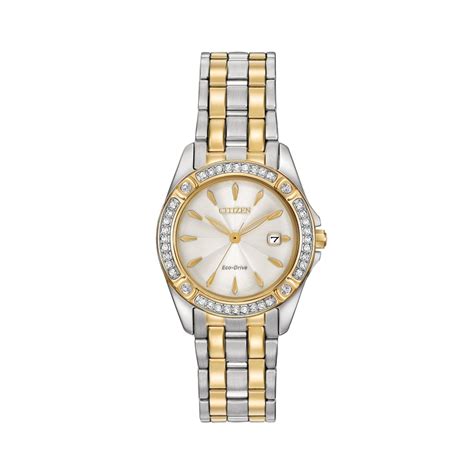 citizen ladies eco drive silhouette crystal watch ew2354 53p watches from lowry jewellers uk