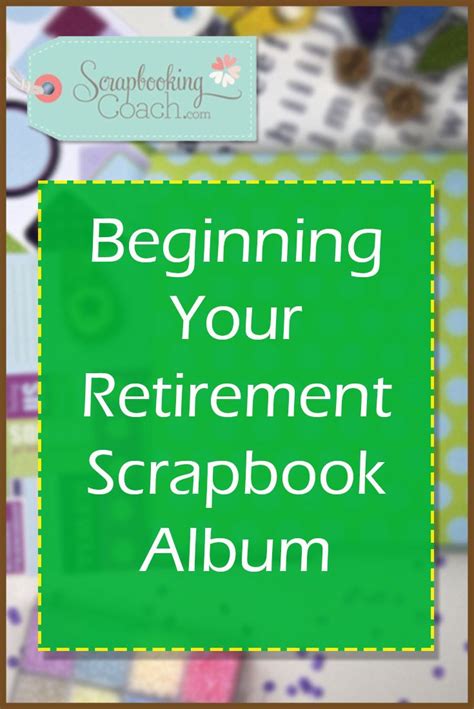 Retirement Scrapbook Album Ideas Scrapbooking Coach Scrapbook