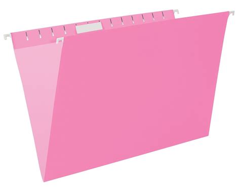 Pendaflex® Recycled Hanging File Folders Legal Size Pink