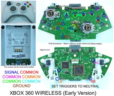 Third model controller (model 1708) released with the xbox one s. 9 step tutorial on how to make a 6 button xbox 360 ...