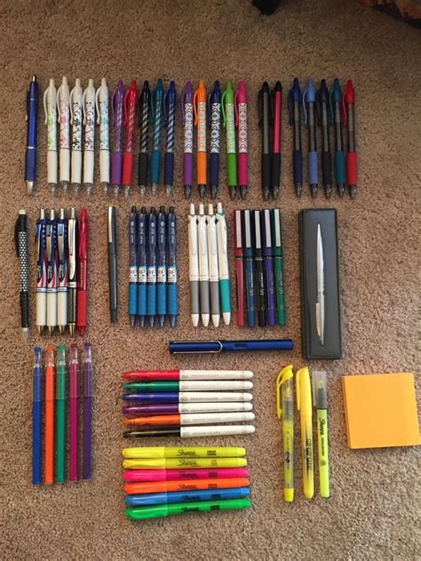 I Sorted All Of My Pens Today It Might Not Be The Biggest Collection