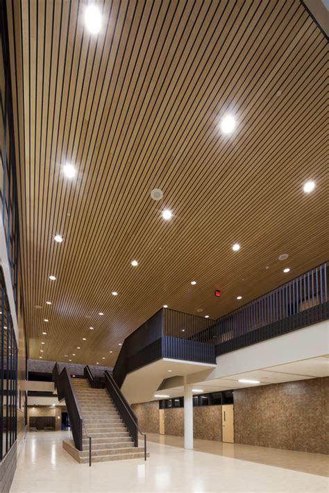 These vertical slats from mayton provide an excellent foundation for any platform bed, bunk bed, or day bed. Metal Ceilings - Woodwright Box Series Interior from ...