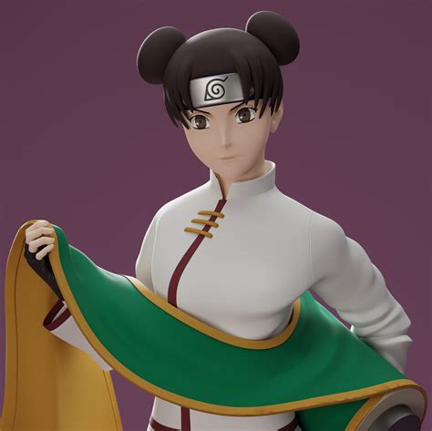 Artstation Tenten From Naruto Shippuden