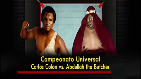 The basic difference between them is that a clause has its own subject and verb, while a phrase does not.) colons are also hard to find in stock photography, so just go with it. WWE 2K14: Carlos Colón vs Abdullah The Butcher - YouTube