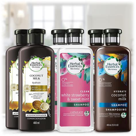 Sidedeal 6 Pack Herbal Essence Shampoo And Conditioner Set 400 Ml