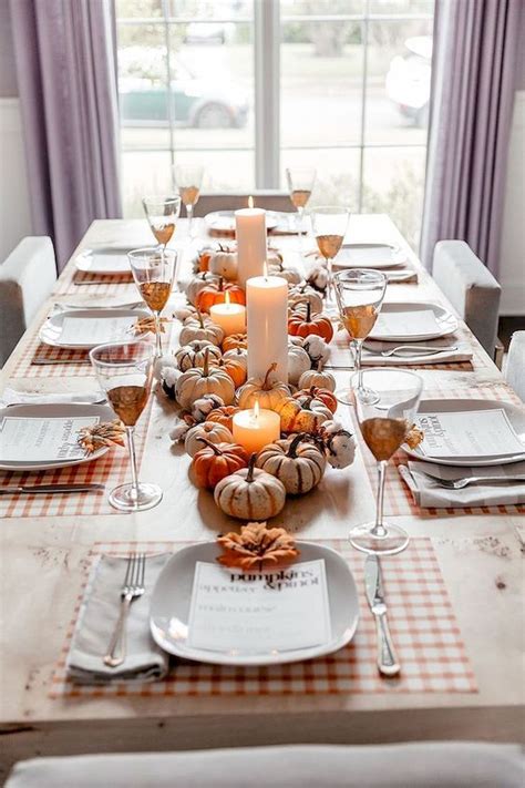 45 Best Tablescape Ideas For Thanksgiving Thanksgiving Table