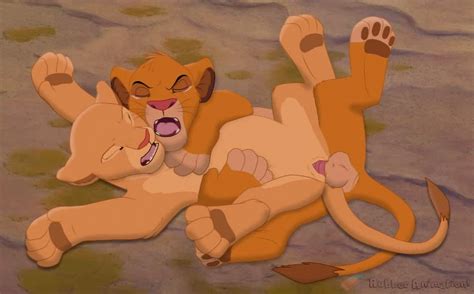 Post Animated Nala Rubber Simba The Lion King TheGiantHamster