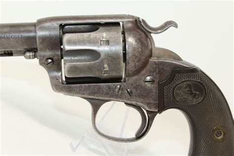 Colt Bisley Single Action Army 41 Cal Lc Revolver Saa In Scarce 41