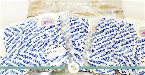 What size oxygen absorbers should you be using? How to Use Oxygen Absorbers the Right Way | Simple Family ...