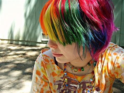 Megan Mckay And Her Stunning Rainbow Hair Rainbow Hair Color Hair