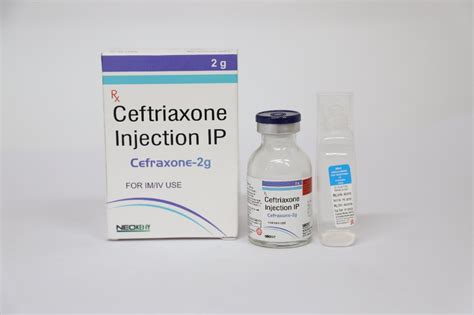 Neokemy Ceftriaxone Injection Ip 2g Rs 118 Box Neokemy