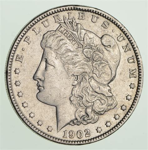 1902 Morgan United States Silver Dollar 90 Eagle Reverse Early