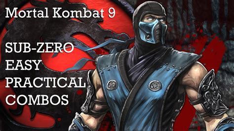 Mortal Kombat 9 Mk9 Sub Zero Easy And Practical Combos 36 50