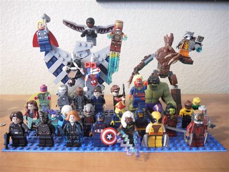 Lego Marvel Figures Chiffres Lego Idées Lego Lego Disney