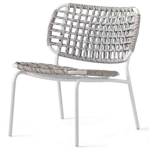 Yo Outdoor Woven Rope Garden Chair By Connubia