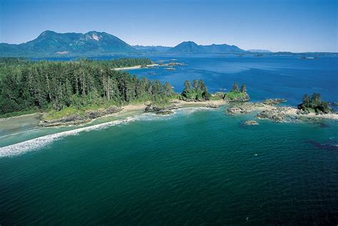 Beach And Coastline Of Flores Island In Clayoquot Sound Coastline