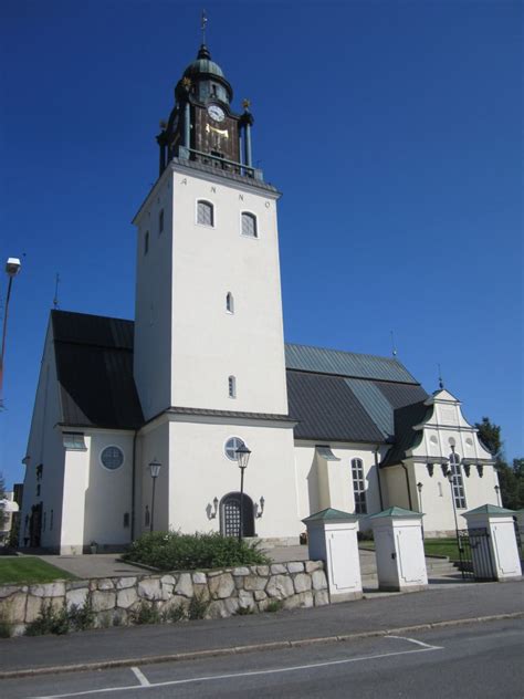 Skelleftea, Stadtkirche St. Olaf, erbaut 1925 bis 1927 ...