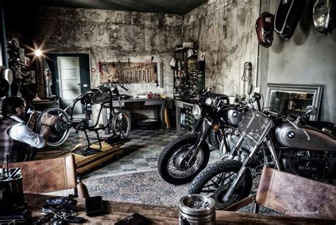 Pin By Juanmin Gonzalez On Motorcycle Vintage Workshop Man Garage