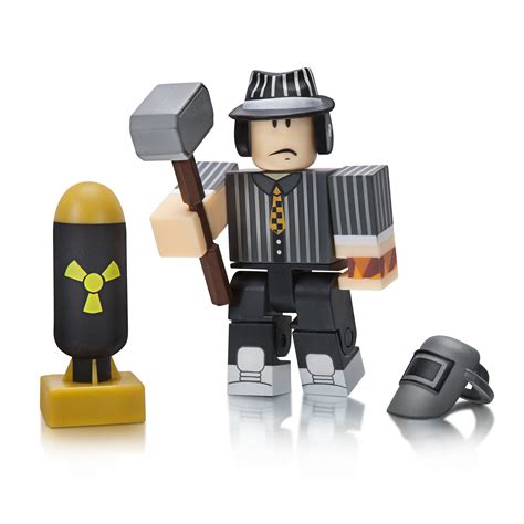 Roblox Action Collection Car Crusher Panwellz Figure Pack Includes