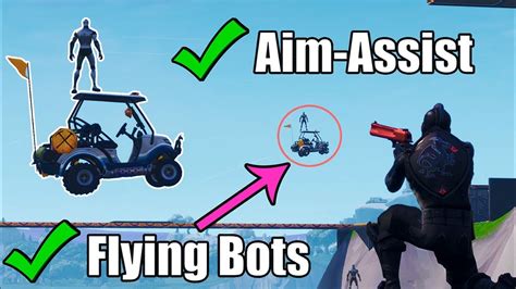 The Best Aim Map For Console And Mobile Flying Bots Fortnite