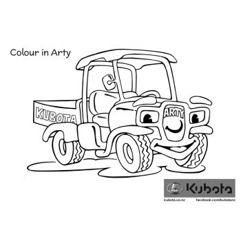 Each swear word is designed with animals, Kubota Pages Coloring Pages