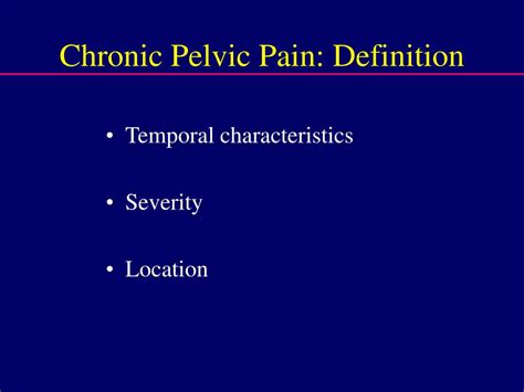 Ppt Chronic Pelvic Pain Cpp Powerpoint Presentation Free Download Id